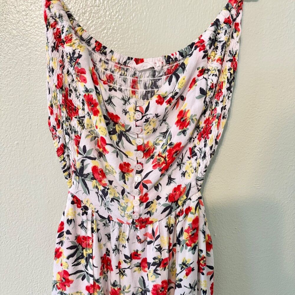 LUSH Women's Maxi Dress Size L Pink‎ Floral Flowly Slide Slits - Picture 2 of 16